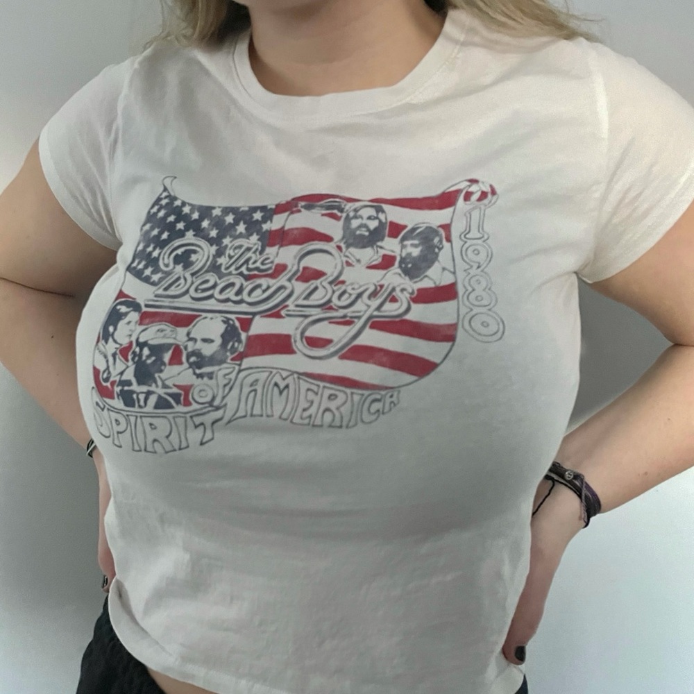 The Beach Boys vintage crop top